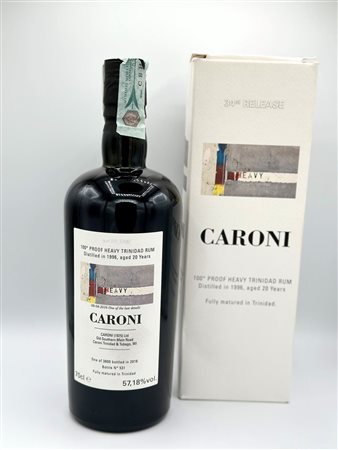  
Caroni, 20 Years Old Heavy Trinidad Rum Distilled 1996 
 0,7