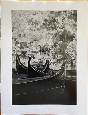 Gianni Berengo Gardin "Venezia" 
fotografia in bianco e nero alla gelatina sali