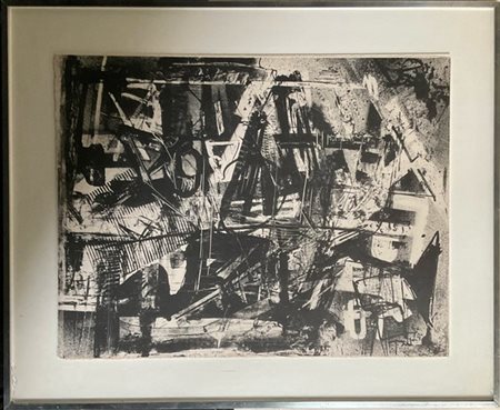 Emilio Vedova "Immagini del tempo" 1968
litografia
cm 47x62,5
firmata, datata e