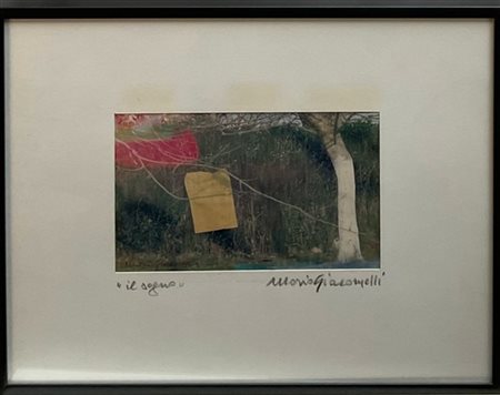 Mario Giacomelli "Il sogno" 1980 circa
fotografia a colori
immagine cm 10,5x15,3