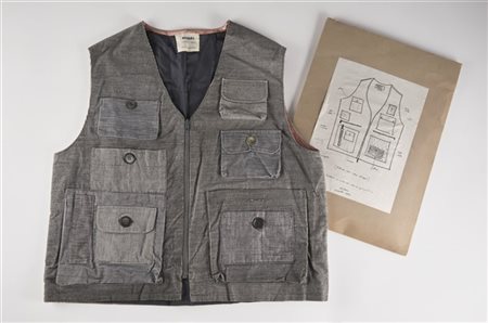 Bruno Munari Gilet modello "1992". Corraini Edizioni, Mantova, 1992. Accompagnat