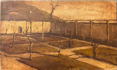 Ignoto della fine del XIX secolo

"Giardino" 3.8.98
olio su tavola (cm 19x32)
D