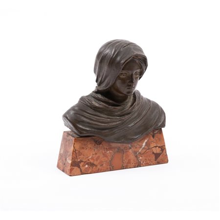 ANTONIO UGO, Madonna, Scultura in bronzo