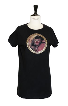 Vivienne Westwood MONKEY TEE Description: Short-sleeved cotton jersey T-shirt...