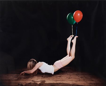 Taylor Wood, Sam “Escape Artist (Green and Red)”, Da série “Escape Artist (Multicoloured)”, 2008