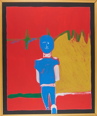 Tano Festa, Omaggio alla pittura d'azione, 1987-89