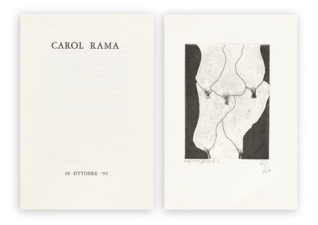 CAROL RAMA (1918-2015) - La mucca pazza, 1997