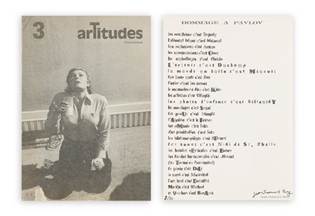 EDIZIONI D'ARTE (JEAN-FRANÇOIS BORY) - ArTitudes International 3, 1973