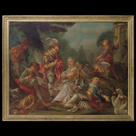 Pittore francese del XVIII secolo, Allegoria della Musica