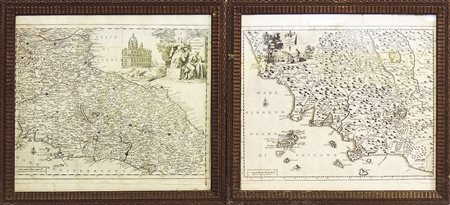 GIOVANNI BATTISTA ALBRIZZI (1698-1777) Carta geografica del territorio senese...