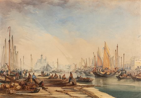 Alfred Herbert (1818-1861)  - Vita al porto