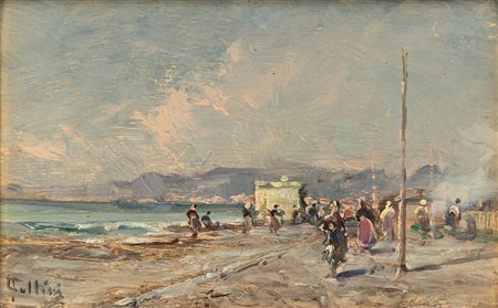 Carlo Follini (Domodossola 1848-Pegli 1938)  - Bordighera