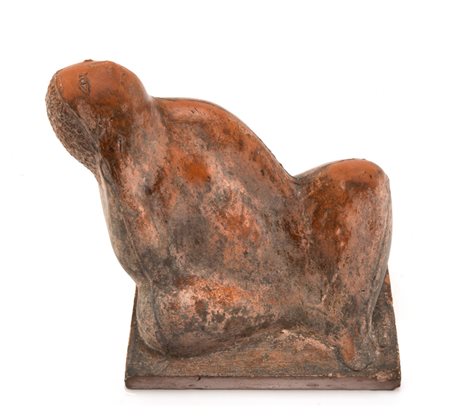 Carmelo Cappello (Ragusa 1912 ‑ Milano 1996) “Le stelle” 1949, terracotta, cm...