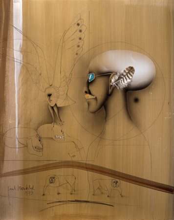 Paul Wunderlich (Eberswalde 1927 ‑ Saint‑Pierre‑de‑Vassols 2010) “Senza...