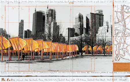 Christo (Gabrovo, Bulgaria 1935) “The Gates (Project for Central Park, New...