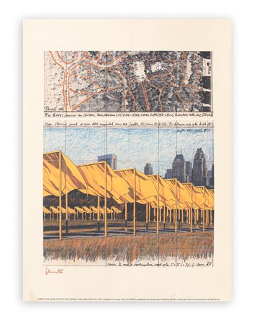 CHRISTO (1935-2020) - The Gates, Project for Central Park, New York City 1996, 2003