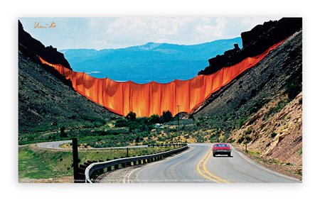 CHRISTO (1935-2020) - Valley Curtain