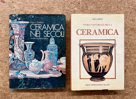 ARTE DELLA CERAMICA - Lotto unico di 2 cataloghi