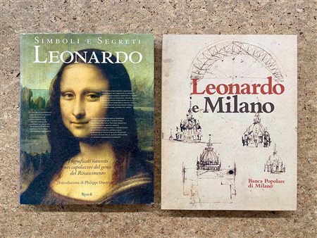 LEONARDO DA VINCI - Lotto unico di 2 cataloghi