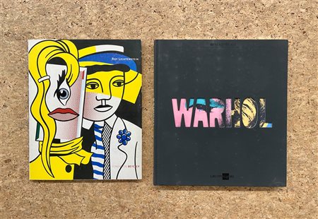 ROY LICHTENSTEIN E ANDY WARHOL - Lotto unico di 2 cataloghi