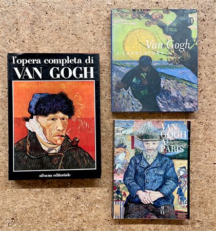 VINCENT VAN GOGH - Lotto unico di 3 cataloghi