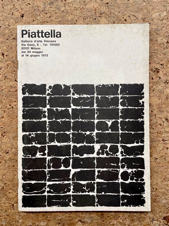 CATALOGHI AUTOGRAFATI (OSCAR PIATTELLA) - Oscar Piattella, 1973