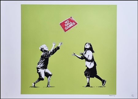 BANKSY Regno Unito XX sec. "Senza titolo"