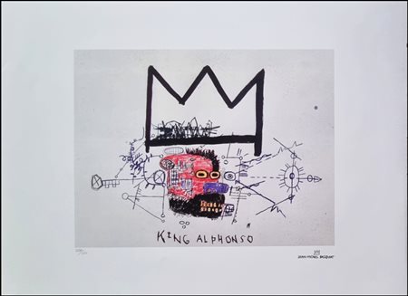 BASQUIAT JEAN-MICHEL New York 1960 - 1988 "Senza titolo"