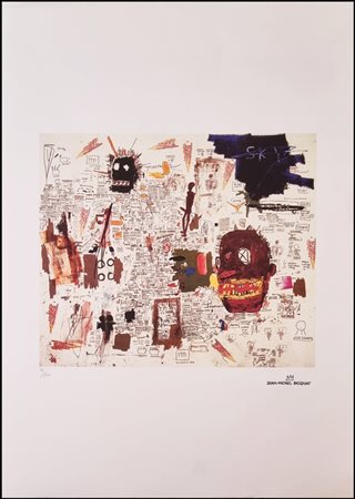 BASQUIAT JEAN-MICHEL New York 1960 - 1988 "Senza titolo"