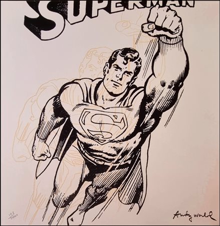 WARHOL ANDY Pittsburgh 1928 - New York 1987 "Superman"