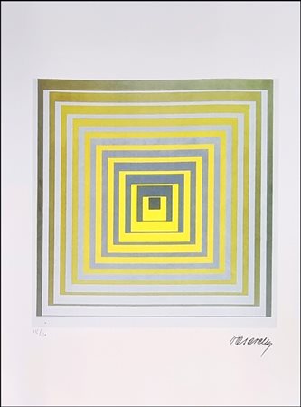 VASARELY VICTOR Ungheria 1906 - Parigi 1997 "Vonal SZS"