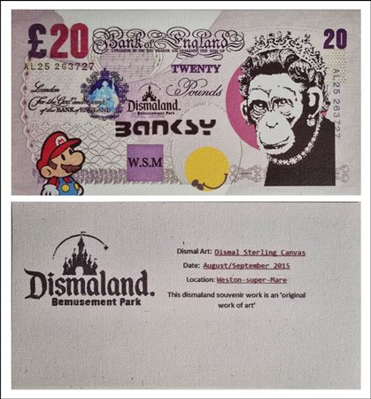 BANKSY Regno Unito XX sec. "Dismal sterling"