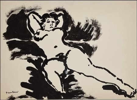 TAMBURI ORFEO Jesi 1910 - Parigi 1994 "Nudo"