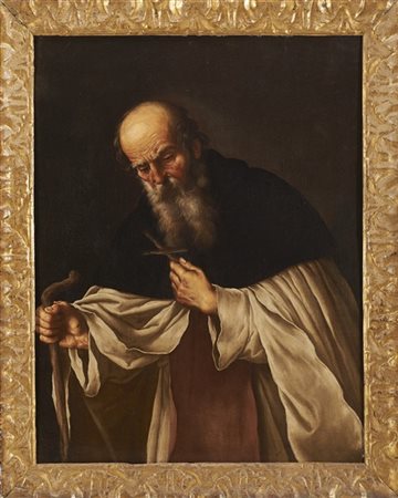 Scuola napoletana del secolo XVIII

"Sant'Antonio abate"
olio su tela (cm 118,5