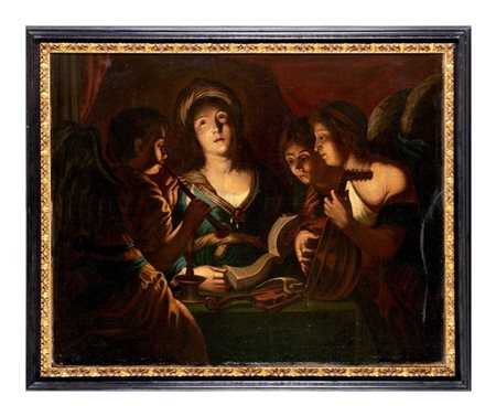 Da Gerard Seghers

"Santa Cecilia e angeli musicanti"
olio su tela (cm 97x121)