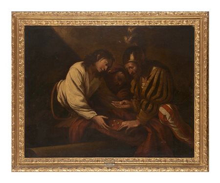 Da Pietro Della Vecchia (Vicenza 1603- 1678 Venezia)

"Giocatori di dadi"
olio