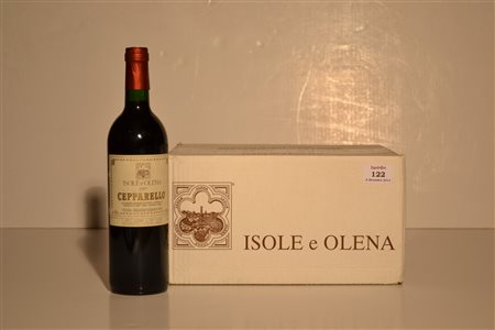 Cepparello Isole e Olena1998 - 6 bt cs1997 - 6 bt12 btE1997 - 1 bt etichetta...