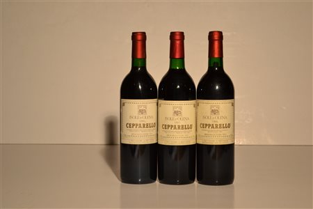 Cepparello Isole e Olena1994 - 3 bt1993 - 4 bt1991 - 2 bt9 btE