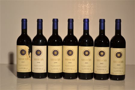 Sassicaia Tenuta San Guido2003 - 2 bt2002 - 2 bt2001 - 1 bt2000 - 4 bt1999 -...