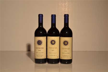 Sassicaia Tenuta San Guido1997 - 3 bt1991 - 1 bt1983 - 2 bt6 btE1997 - 1 bt...