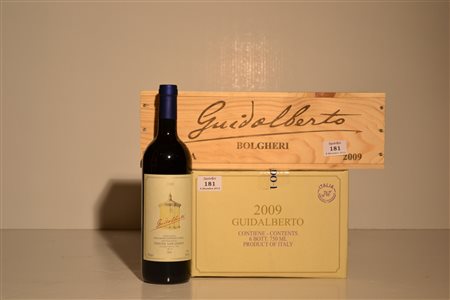 Guidalberto Tenuta San Guido2009 - 6 bt cs2009 - 1 bt Mg csl2008 - 5 bt12 btE