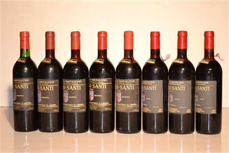 Brunello di Montalcino Biondi Santi1988 - 1 bt1987 - 4 bt1981 - 1 bt1980 - 2...