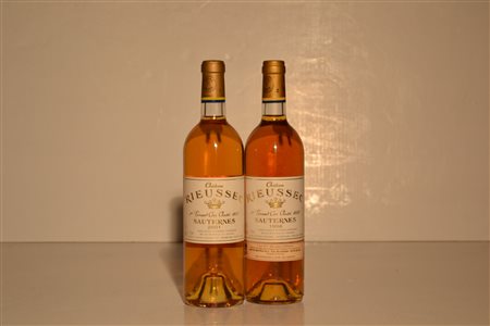 Chateau Rieussec2001 - 2 bt1996 - 3 bt5 btE