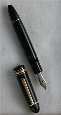 Montblanc Meisterstuck il classico 149 stilografica grande - lacca nera con...