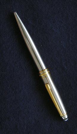 Montblanc Meisterstuck Solitaire Ramses Platino penna a sfera - platino con...