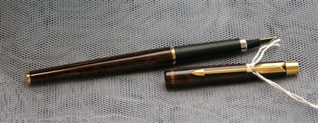 Parker Classic Lague Tuya 13327 Sonnet stilografica slim - marrone ambrato...