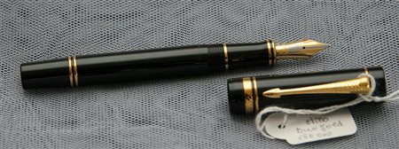 Parker Duofold I00380 stilografica - nera con finiture oro