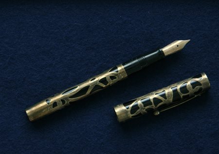 Sheaffer 800 Nostalgia stilografica con pennino in oro 18kt - argento massiccio