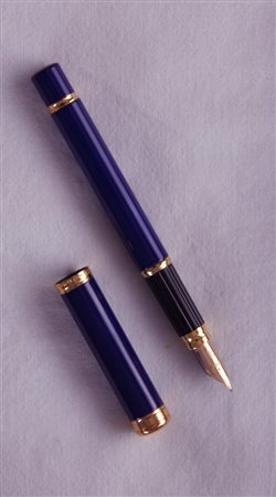 Waterman 200 Rhapsody - Lady Patricia stilografica - lacca lapislazzuli