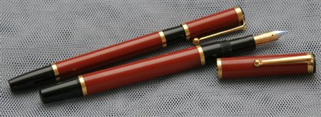 Waterman Centurion stilografica + roller - lacca rossa